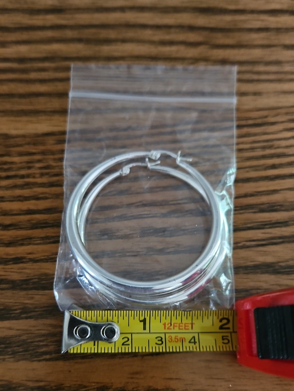 Silver Hoop Earrings - Classic Hoops